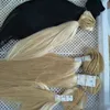 실크 스트레이트 haur 100 인간 머리 묶음 4 pcs lot weaves 브라질 페루 머리 확장 색상 1B 4 8 613 그레이 1224 인치