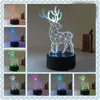 3D Night light LED creative decoration lamp color change light touch control birthday gift USB charging cartoon lamp customization