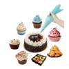 8 Pcs Stainless Steel Icing Tips Nozzles Silicone Piping Pastry Bag Cake Decorating DIY Tools Great for beginners