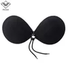 Reggiseno senza spalline Wechery Reggiseno push up Bralette Reggiseni sexy per abito da sposa bikini Reggiseno adesivo invisibile in silicone Reggiseno a immersione Moda