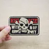 10 UNIDS Buccaneer Skull Parches Insignias para Punk Suéter Planchado en Transferencia Bordado Parche para Ropa Coser Accesorios para Pantalones Chaqueta