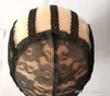Регулируемые шапки для париков, большая базовая кепка, черные инструменты для плетения париков, кружевные шапки, плетение для изготовления парика