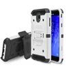 Heavy Duty Armor Hard Case Dla LG Q7 Plus Stylo 4 Alcatel 7 Case Telefon + Klip Klip Holster Kickstand TPU + PC Shockproof