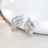 Klip kolczyki dla non przebite uszy najlepsze kolczyki biżux biżuteria wykonane z Austria Crystal dla kobiet