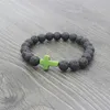 Jesus Cross Yoga Lava brins de perles Bracelet diffuseur d'huiles essentielles Bijoux de mode femmes bracelets pour hommes volonté et cadeau de sable 320194