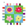 New infant Emotion Pacify Blanket Cartoon Colorful Baby Towel Newborns appease Swaddling 8 styles C2773