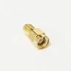 RP-SMA Male Plug To SMA Female Jack RF Coax Adapter Convertor Connector Straight Goldplated