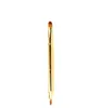 Pinceau pour les yeux rétractable maquillage professionnel double têtes pinceau à lèvres Eyeliner Portable correcteur Eyeliner rouge à lèvres pinceau de maquillage