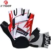 X-TIGER велосипедные перчатки наполовину пальцев велосипедные перчатки противозванные дышащие MTB горные велосипедные перчатки мужчины спортивные велосипедная одежда