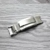 9mm X 9mm New High Quality Stainless Steel Watch Band Strap Buckle Deployment Clasp for Role Band