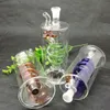 Panlong Glas Vatten Bongs Partihandel Glas Bongs Rör Vattenrör Glas Rör Rök Tillbehör