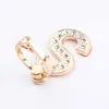 Bling Diamond Finger Holder for Cell Phone Magnetic Ring Grip Holder Universal letter Kickstand 360 Finger Ring Stand