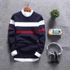 New Fashion Autunno Maglione Uomo Girocollo Morbido Pullover Uomo Slim Fit Maglioni Uomo Casual Maglione Natale Maschile MY1803