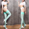 8 Colors Sexy Thigh High Stockings Women Solid Color Elastic Over Knee Long Thin Stockings Ladies Wide Border Oil Thigh Stocking
