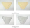 6 pcs/lot New Arrival 2018 Good Quality Women's Underwear Solid Color Cotton Cute Brief Panties