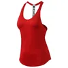 vendita calda Canotta sportiva Donna Canotte Palestra Camicia sportiva senza maniche Top sportivo Donna Running Sportwear Gilet da corsa