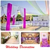 幅50cmの白いオルガンザチュール糸ロマンチックな結婚式の背景用品のための装飾装飾164フィートあたり245p