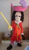 2018 скидка заводская продажа ручной работы пиратский человек маскарадный костюм мультфильм взрослых животных костюм талисмана бесплатная доставка