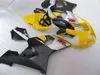 7 gifts faring kit for SUZUKI GSXR600 GSXR750 04 05 K4 aftermarket GSX-R600/750 2004 2005 black white yellow fairings set ZN58