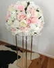 Decorations New Rectangle Geometrical Stand Metal Flower Stand Frame Wedding Columns Marriage Decoration Table Centerpiece Tall Vases