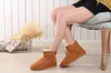 HOT SELL CLASSIC AUS 3352 MINI WOMEN SNOW BOOTS WOMEN BOOTS BUTTON KEEP WARM BOOTS US3-12 EUR 35-43 FREE SHIPPING