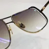 Mid Gight Special Sonnenbrille für Männer Goldbrown Gradient Herren Vintage Sonnenbrille Brille Shades Super Seltene Neue mit Box8377737