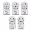 Freeshipping 5 Wireless Power Switch Sockets+1 Remote Controller Home Mains EU Plug High Quality Wireless Remote Control Power Switch Plug