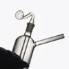 Quemador de aceite de vidrio Agua Bong tubos de pirex Tubo transparente grueso Burbujeador pequeño MiNi Dab Rigs para fumar cachimbas
