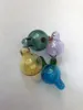 Il più nuovo 22mm colorato quarzo Banger Bubble Carb Cap per Terp Pearl ball Quarzo termico Banger Nails Dabber Bong in vetro Dab Oil Rigs