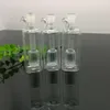 Tuyaux de fumée Narguilé Bong Verre Rig Huile Eau Bongs Tube carré mini bouteille de narguilé en verre