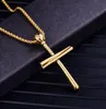 Nieuwe mode Nieuwe honkbal ketting Europa en de Amerikaanse persoonlijkheidsroestvrij staal Cross Cross hanger titanium staal heren hangende decora