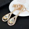 Diamant-Wassertropfen-Ohrringe, Hochzeit, Damen-Ohrringe, Modeschmuck für Frauen, Geschenke, Will und Sandy