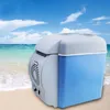 7.5L Mini Car Refrigerator Multi-Function Home Travel Vehicular Fridge Dual-use Box Cooler Warmer Temperature Control