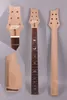 New electric guitar neck 24 fret replacement Unfinished 25.5 inch Bird inlay Truss rod PRS #13