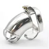 Male Large Stainless Steel Cage Hook Ring Men's Metal Long Locking Belt Device with Barbed Spike Ring Sexy Toy DoctorMonalisa CC1037935177