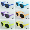 남자와 여자 선글라스 UV400 렌즈가있는 좋은 기본 태양 안경 전체 플라스틱 더 많은 색상 OEM