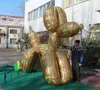 3m Chiot Modèle Ballon Gonflable Bulle Chien Laser Shinny Chien pour La Publicité/Exposition