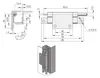 Avtagbar rostfritt stål Electric Switchgear Box Door Hinge Control Distribution Skåp Network Fall Montering Reparation Hårdvara