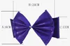 La fascia elastica della sedia copre i telai per la festa nuziale di promenade con la fibbia del cerchio Spandex Bowknot Tie Sedie Sash Buckles Cover Free DHL WX9-556