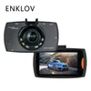 ENKLOV LCD Araba Dvr Yeni Araba Kamera 100 Geniş açı Araba-dedektörü Gizli Sürüş Kaydedici 1080 P HD Kam Gece Görüş Çizgi Kam