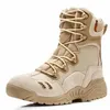 Marque Hommes Armée Militaire Bottes US Forces Spéciales Tactique Désert Combat Bottes Sport En Plein Air Randonnée Chaussures Neige Boots7238539