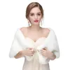 Faux Fur Bridal Boleros Gratis Storlek Beige / Elfenben / Svart Bröllop Tillbehör Vinterpäls Bridal Wraps Billiga