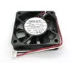 Ny original NMB 2406KL-05W-B59 DC24V 0.13A 60x60x15mm 3lines Alarm Signal Inverter Cooling Fan