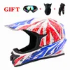 Hełm Motocross ATV Para Moto Casco Motocicleta Casque Dirt Bike Capacete Offroad Helmet z gogami M L XL XXL23240737675431