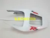 Custom Injection Mold Fairing Kit för Yamaha YZFR1 98 99 YZF R1 1998 1999 YZF1000 ABS Vit Röd Fairings Set + Gåvor YS19