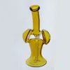 tiktok и facebook hot bong deep yellow 6.5 inches mini skurper rig Glass Bong skurper glass водопроводные трубы с соединением 14.4 мм бесплатная доставка