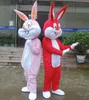 2018 Завод продажа горячий взрослый пасхальный день кролик талисман костюм костюм для взрослых, чтобы носить