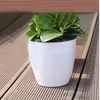 Eco-vriendelijke zelf-waterige plant bloem pot muur opknoping plastic planter huis tuin gereedschap Praktische plant bloem potten