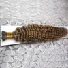 Pre incollate 10"-26" 1 g/filo 100 ciocche/confezione Estensioni dei capelli con piume a punta I pre incollate