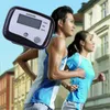 Promotie Blijf fit Multifunctionele stappenteller Loopafstand Calorie Passometerteller Zwart Nieuw ontwerp